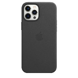 Чехол Apple iPhone 13 Pro Leather Case (MM1H3), Midnight, черный
