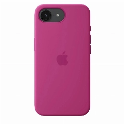 Чехол iPhone 16e Silicone Case (MD3W4), Fuchsia, розовый