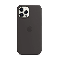 Apple iPhone 12 Pro Max Silicone Case (MHLG3), Black, черный
