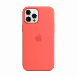 Чехол Apple iPhone 12 Pro Max Silicone Case (MHL93), Pink Citrus, розовый