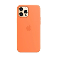 Apple iPhone 12 Pro Max Silicone Case (MHL83), Kumquat, оранжевый