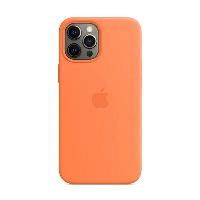 Apple iPhone 12 Pro Max Silicone Case (MHL83), Kumquat, оранжевый