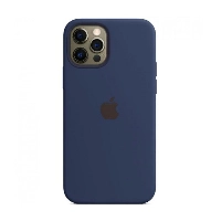 Apple iPhone 12 Pro Max Silicone Case (MHLD3), Deep Navy, синий