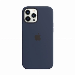 Чехол Apple iPhone 12 Pro Max Silicone Case (MHLD3), Deep Navy, синий