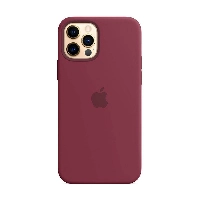 Apple iPhone 12 Pro Max Silicone Case (MHLA3), Plum, сливовый