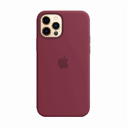 Чехол Apple iPhone 12 Pro Max Silicone Case (MHLA3), Plum, сливовый