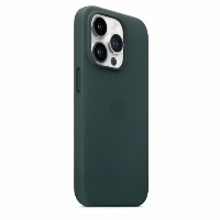 Apple iPhone 14 Pro Leather Case (MPPH3), Forest Green, зеленый 
