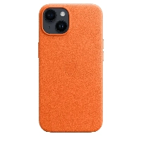 Apple iPhone 14 Leather Case (MPP83), Orange, оранжевый