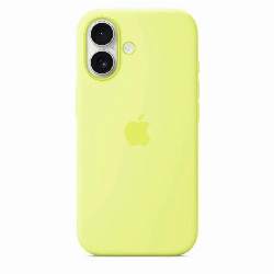 Чехол Apple iPhone 17 Silicone Case (MGEV4), Neon Yellow, желтый неон