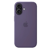 Apple iPhone 17 Silicone Case (MGF04), Purple Fog, фиолетовый