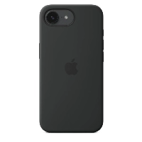 Apple iPhone 16e Silicone Case (MD3N4), Black, черный