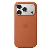 Apple iPhone 17 Pro Silicone Case (MGFJ4), Terra Cotta, терракотовый