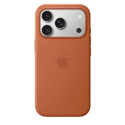 Чехол Apple iPhone 17 Pro Silicone Case (MGFJ4), Terra Cotta, терракотовый