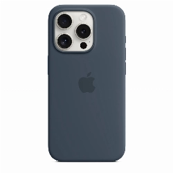 Чехол Apple iPhone 15 Silicone Case (MT0N3), Storm Blue, синий