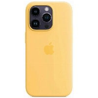 Apple iPhone 14 Pro Silicone Case (MPTM3), Sunglow, желтый
