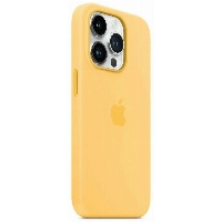Apple iPhone 14 Pro Silicone Case (MPTM3), Sunglow, желтый