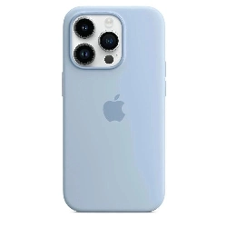 Чехол Apple iPhone 14 Pro Silicone Case (MQUJ3), Sky, голубой