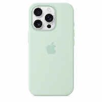 Apple iPhone 16 Pro Max Silicone Case (MDGY4 ), Aquamarine, аквамариновый