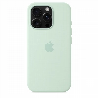 Apple iPhone 16 Pro Max Silicone Case (MDGY4 ), Aquamarine, аквамариновый