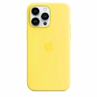 Apple iPhone 14 Pro Max Silicone Case (MQUL3), Canary Yellow, желтый