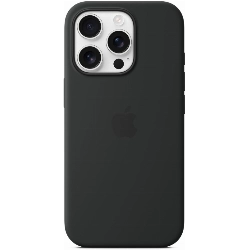 Чехол Apple iPhone 16 Pro Silicone Case (MYYJ3 ), Black, черный