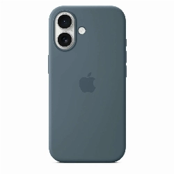 Чехол Apple iPhone 17 Silicone Case (MGEW4), Anchor Blue, голубой