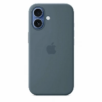 Apple iPhone 17 Silicone Case (MGEW4), Anchor Blue, голубой