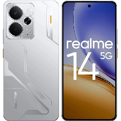 Смартфон Realme 14 5G, 8/256 ГБ, silver, Серебристый