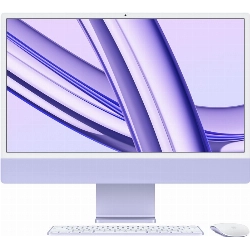 Моноблок Apple iMac 24 2023 Z19P000DD, 4480x2520, Apple M3, RAM 24 ГБ, SSD 1024 ГБ, 8-core CPU, 10-core GPU, MacOS, Purple, фиолетовый