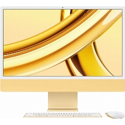 Моноблок Apple iMac 24" 2023 Z19F000DD, 4480x2520, Apple M3, RAM 24 ГБ, SSD 1024 ГБ, 8-core CPU, 10-core GPU, MacOS, Yellow, желтый