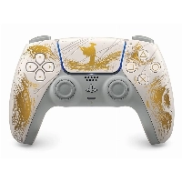 Sony Dualsense, Ghost of Yotei, Gold, золотистый