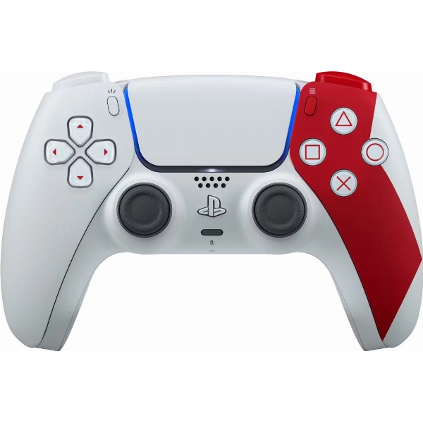 Sony Dualsense, God of War 20th Anniversary, белый/красный