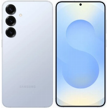 Смартфон Samsung Galaxy S25, 12/256 Гб, Dual: nano SIM + eSIM, Icy Blue, голубой