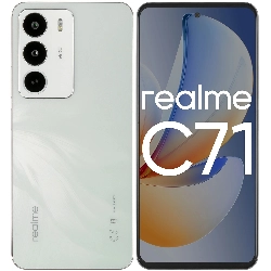 Смартфон Realme C71, 6/128 Гб, White, белый