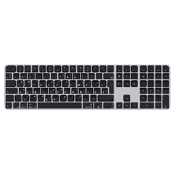 Клавиатура Apple Magic Keyboard USB-C с Touch ID, черный (MXK83RS/A) 