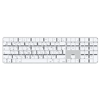 Клавиатура Apple Magic Keyboard USB-C с Touch ID, белый (MXK73RS/A) 