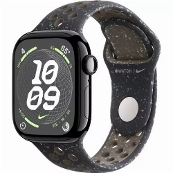 Умные часы Apple Watch Series 10 42 мм, M/L 140-245 мм, Aluminum Case, Midnight Sky Nike Sport Band, Jet Black