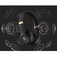 Беспроводные наушники Beats Solo 4, Black/Gold, черный/золотой
