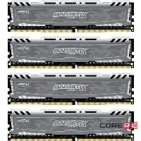Оперативная память Crucial, 16 Гб, 4 шт. (BLS4K16G4D26BFSE)