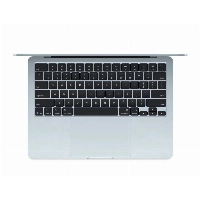 Ноутбук Apple MacBook Air 13 2025 2560x1664, Apple M4, RAM 24 GB, SSD 512 GB, 10-Core CPU 10-Core GPU, macOS, MC6V4, Sky Blue, небесно-голубой