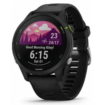 Умные часы Garmin Forerunner 255 Music, Black, черный
