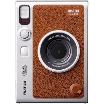 Фотоаппарат моментальной печати Fujifilm Instax Mini EVO, Brown, коричневый