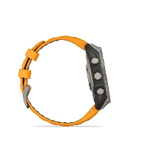Умные часы Garmin Fenix 8, 47 мм, AMOLED, Sapphire Titanium, Orange/Graphite