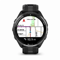 Умные часы Garmin Forerunner 965, Carbon Gray, чёрный/серый