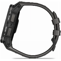 Умные часы Garmin Instinct 3, 50 мм, AMOLED, Black with Charcoal Band, черный