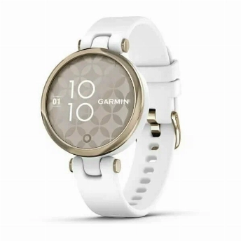 Умные часы Garmin Lily Sport, Gold/White, золотой/белый