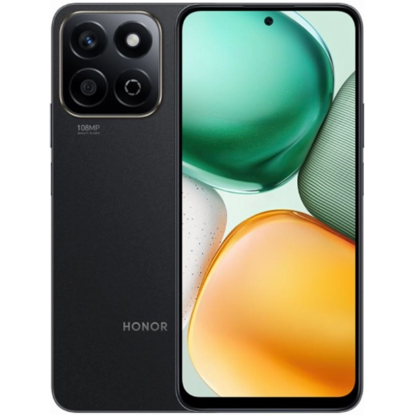 Смартфон Honor X7c, 6/128 Gb, Black, черный