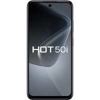 Смартфон Infinix HOT 50i, 6/128 Гб, Black, черный