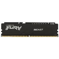 Оперативная память Kingston Fury Beast Black, 16 ГБ (KF556C40BB16) 
