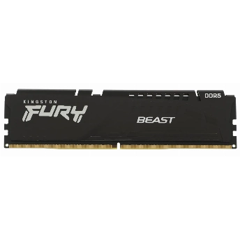 Оперативная память Kingston Fury Beast Black, 16 ГБ (KF556C40BB16) 